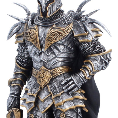 Nemesis Now Underworld Warrior figurine, 25.3cm tall, detailed fantasy warrior sculpture with intricate armor and weaponry.