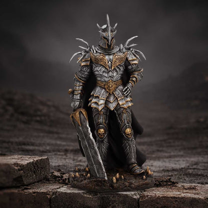 Nemesis Now Underworld Warrior figurine, 25.3cm tall, detailed fantasy warrior sculpture with dark armor and fierce expression.