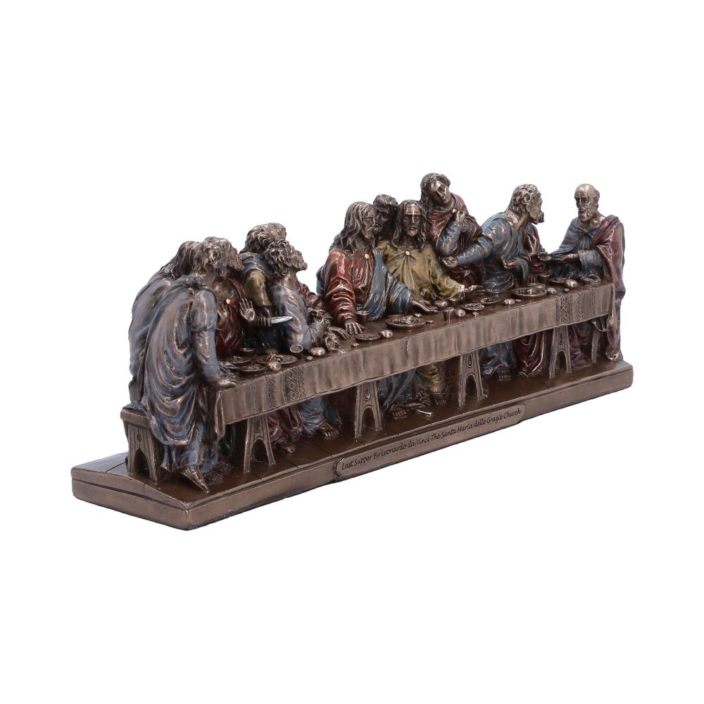 Nemesis Now The Last Supper 8.5cm figurine, detailed religious sculpture depicting Jesus and apostles at the table.
