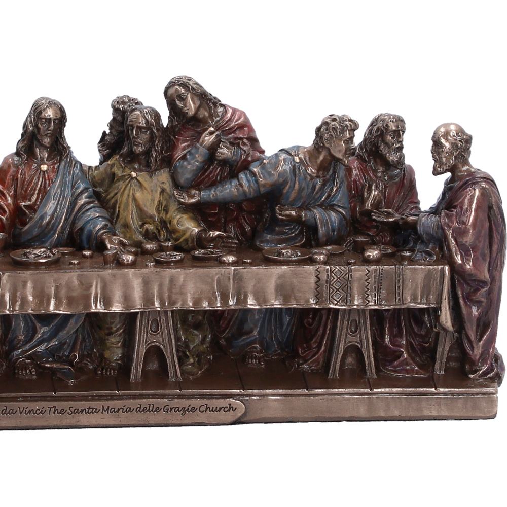 Nemesis Now The Last Supper figurine, 8.5cm ceramic sculpture depicting the famous biblical scene.