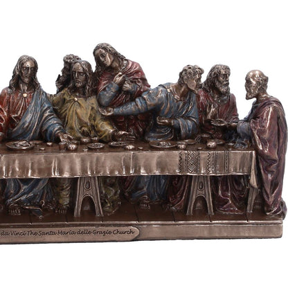 Nemesis Now The Last Supper figurine, 8.5cm ceramic sculpture depicting the famous biblical scene.