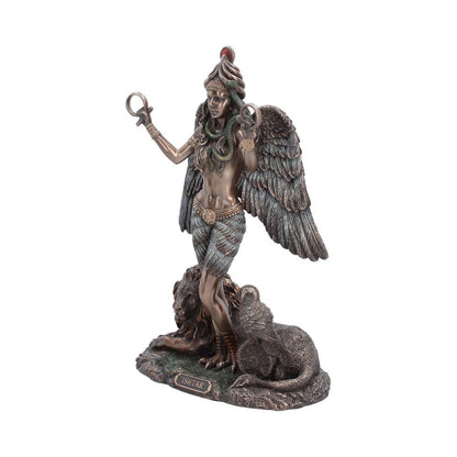 Nemesis Now Ishtar Mesopotamian goddess figurine, 22cm, depicting love and power with intricate details.