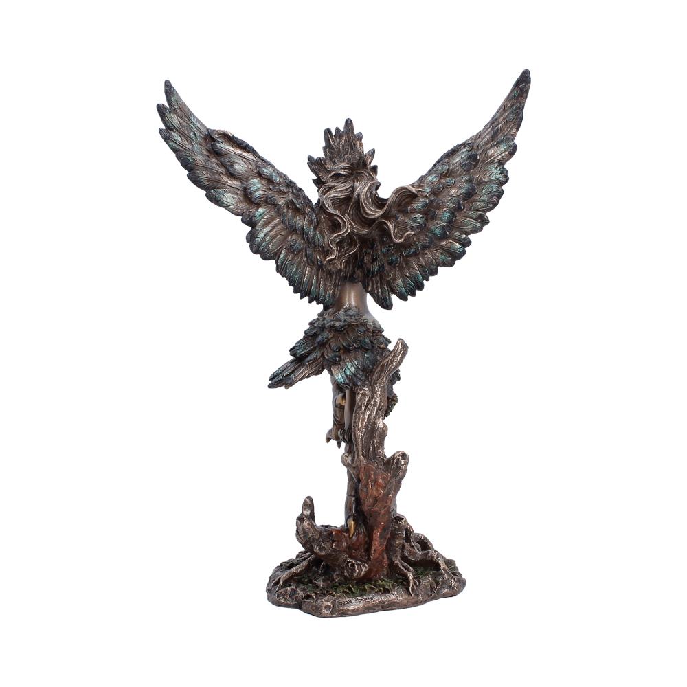 Nemesis Now Harpy creature storm and tempest figurine, 24.6cm tall, detailed fantasy sculpture of a winged mythological creature.