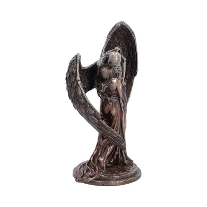 Nemesis Now Kiss of Death figurine, 25.7cm tall, detailed gothic sculpture with dark, intricate design and haunting features.