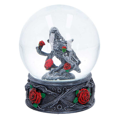 Twilight Bloom Snow Globe 12.5cm