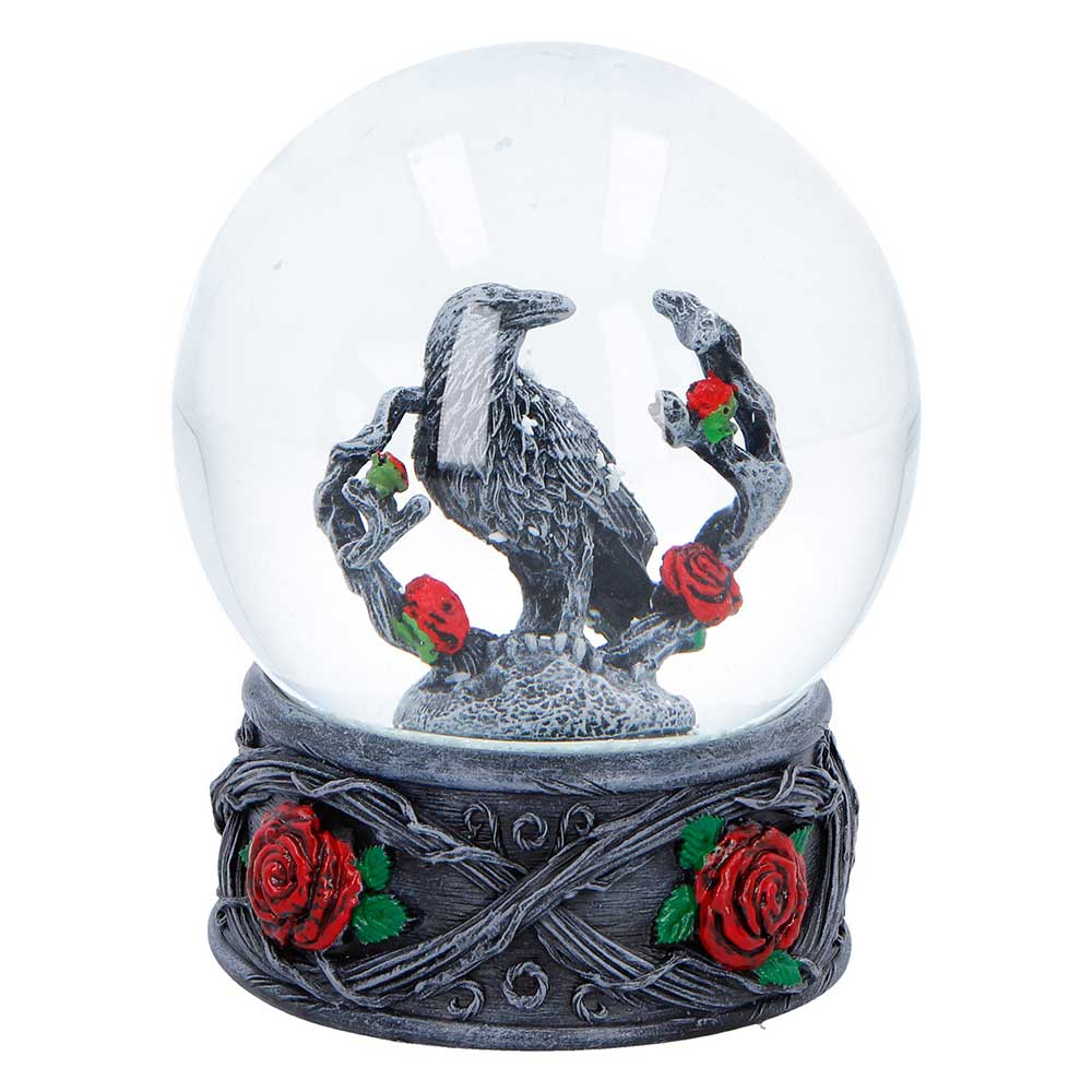 Twilight Bloom Snow Globe 12.5cm