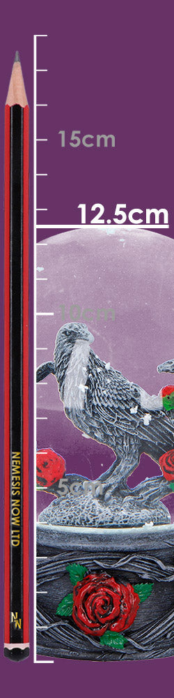 Twilight Bloom Snow Globe 12.5cm