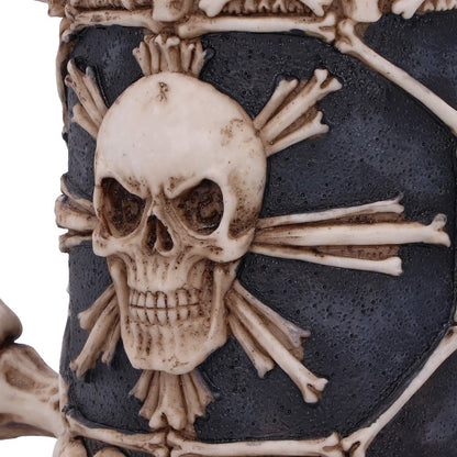Large Tankard of Skulls 16cm