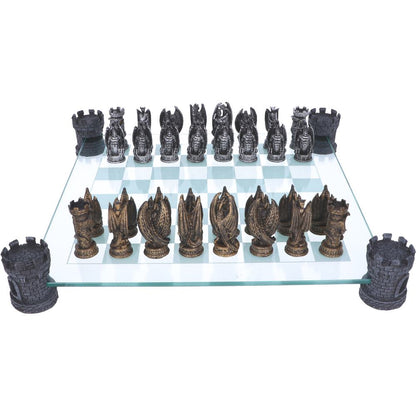 Kingdom Of The Dragon Chess Set 43cm