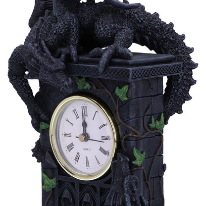 Duelling Dragons Clock (26cm)