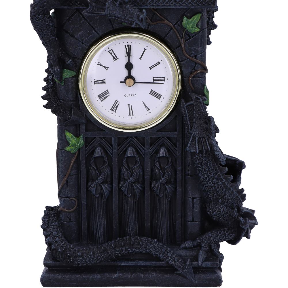 Duelling Dragons Clock (26cm)