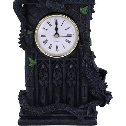 Duelling Dragons Clock (26cm)