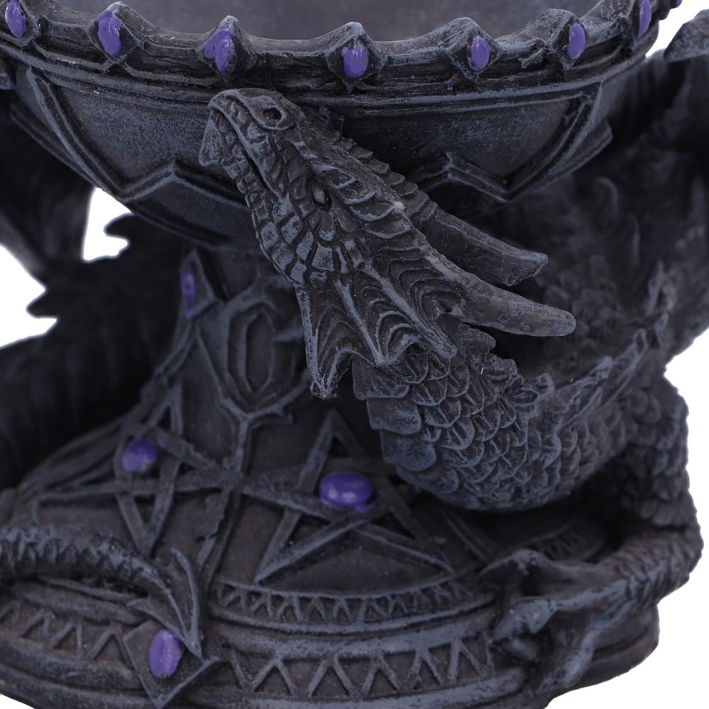 Dragon Beauty Crystal Ball Holder (AS) 18cm