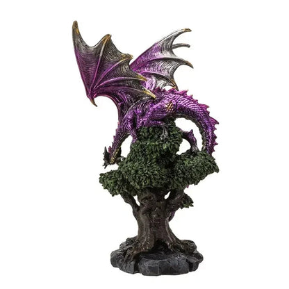 Dragon Perched On Tree 31.5cm