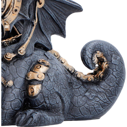 Black Gearling figurine by Nemesis Now, 14.6cm tall, detailed fantasy creature sculpture in a dynamic pose.