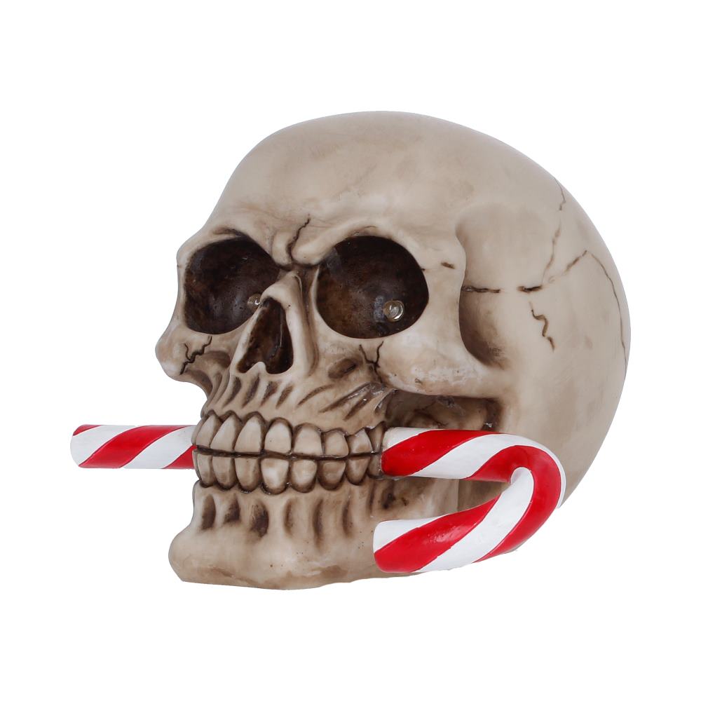 Frostbite LED Skull Figurine 12cm