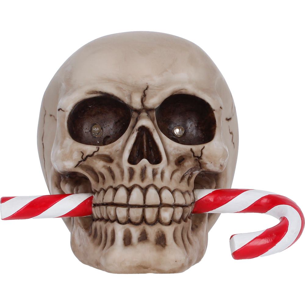 Frostbite LED Skull Figurine 12cm