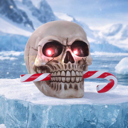 Frostbite LED Skull Figurine 12cm