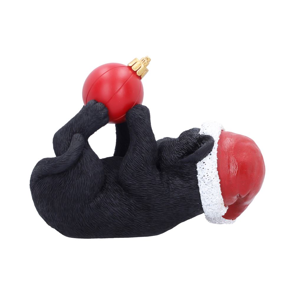 Nemesis Now Jingle Paws 13.5cm figurine featuring a festive animal character with detailed craftsmanship and colorful decorations.