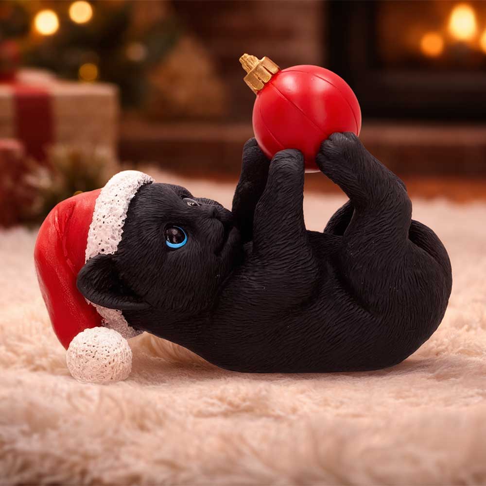 Nemesis Now Jingle Paws 13.5cm figurine featuring a festive, detailed animal design with a jingle bell accent.