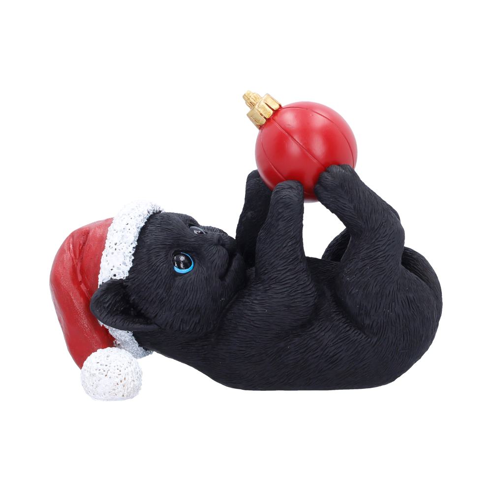 Nemesis Now Jingle Paws 13.5cm figurine featuring a festive, detailed animal design with a shiny, decorative finish.