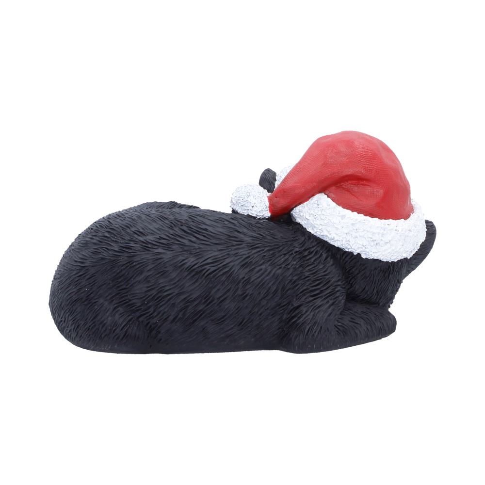 Nemesis Now Merry Whiskers 9.5cm figurine featuring a charming cat with detailed design and festive character.