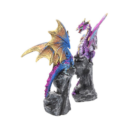 Realm Protectors (Set of 2) Dragon Figurines 15cm