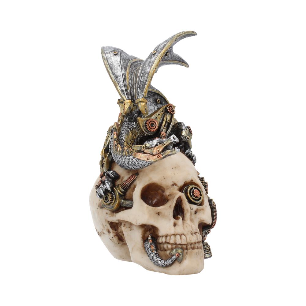 Steel Wing Skull 21cm