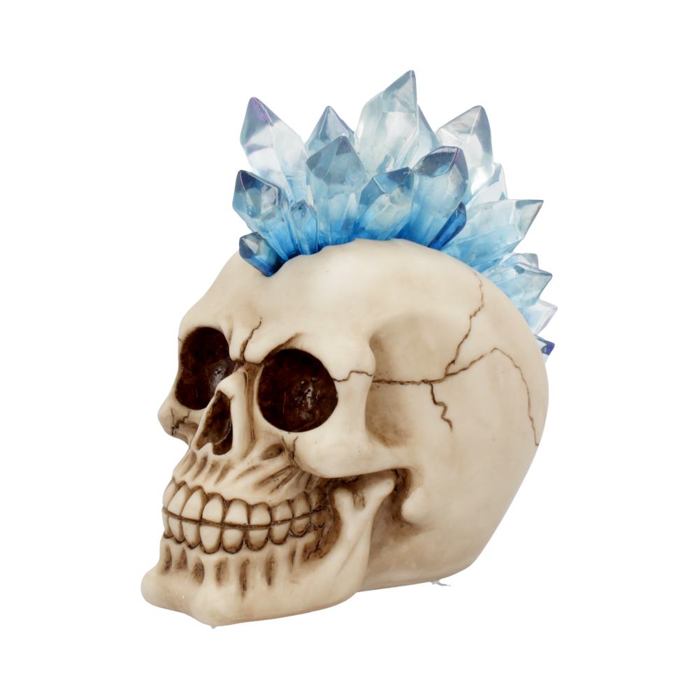LED Crystal Mohawk Hawk Skull 18cm
