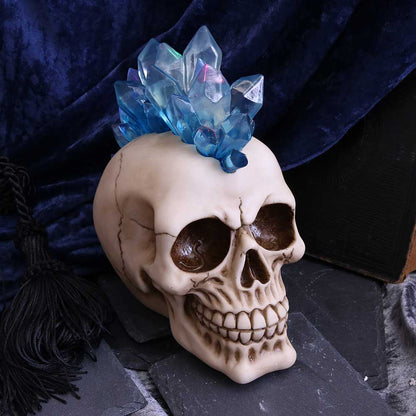LED Crystal Mohawk Hawk Skull 18cm