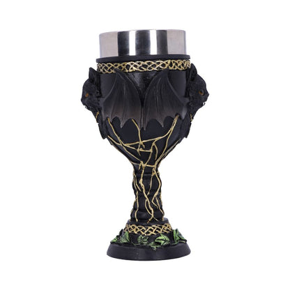 Feline Fang Black Cat Goblet 17.3cm