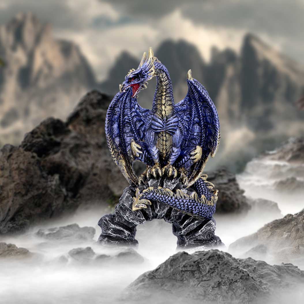 Nemesis Now Acko 15.5cm figurine with detailed design and vibrant colors, showcasing intricate craftsmanship and artistic features.