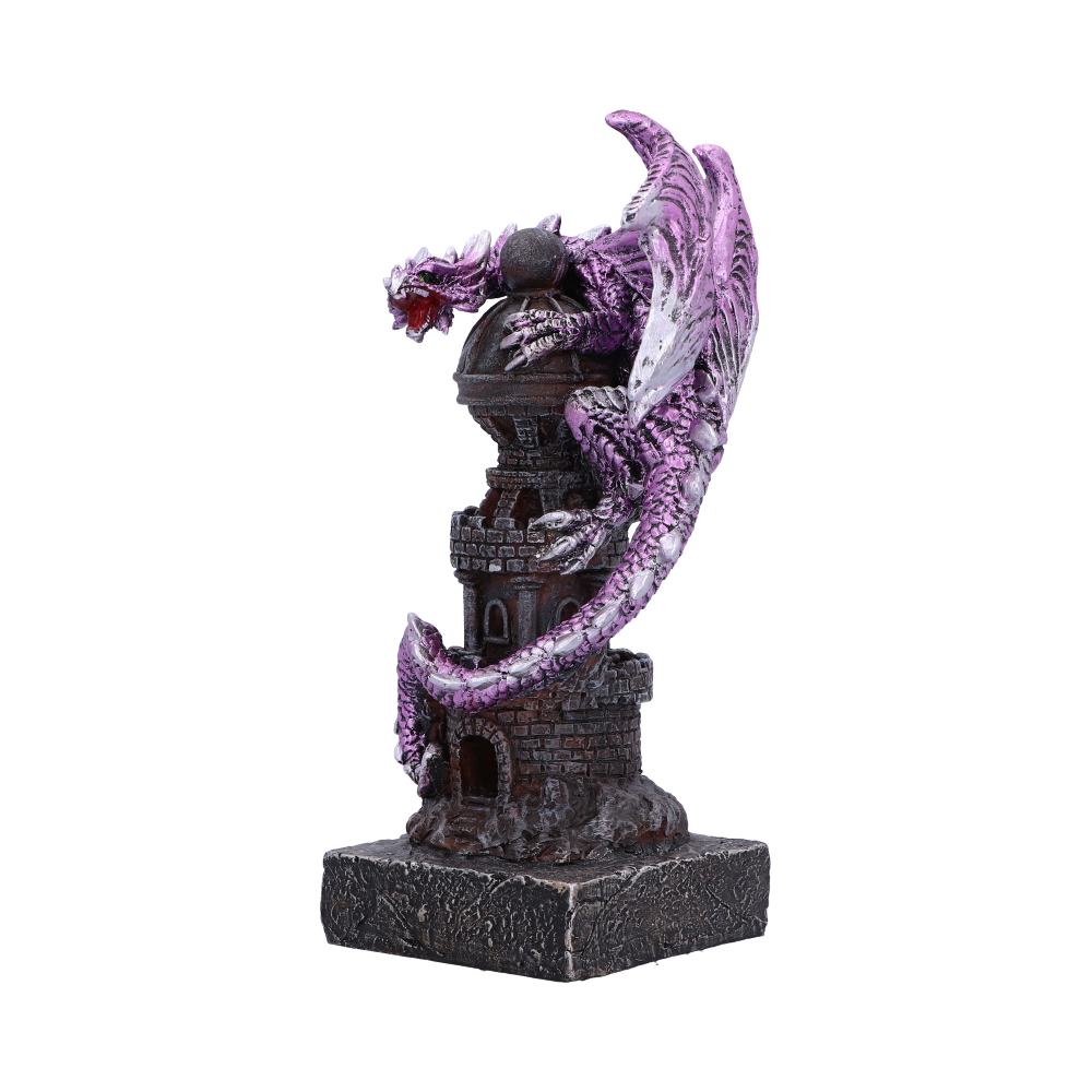 Guardian of the Tower Purple Dragon Figurine 17.7cm