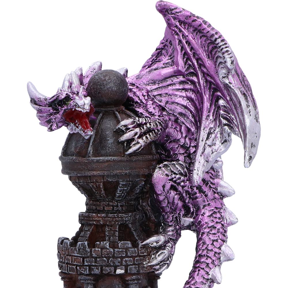 Guardian of the Tower Purple Dragon Figurine 17.7cm