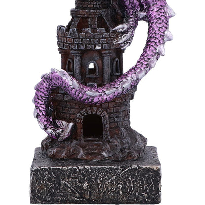 Guardian of the Tower Purple Dragon Figurine 17.7cm