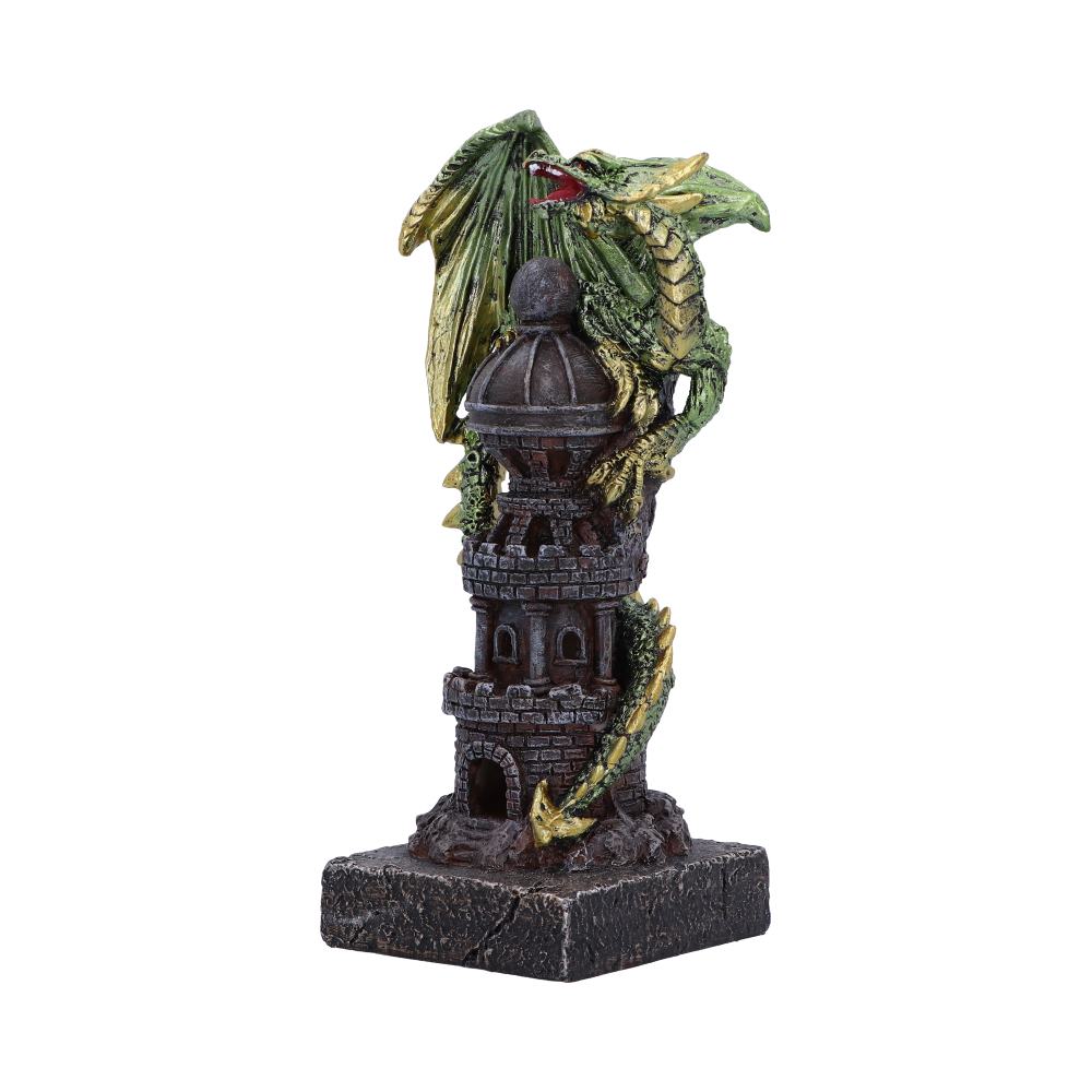 Guardian of the Tower Green Dragon Figurine 17.7cm