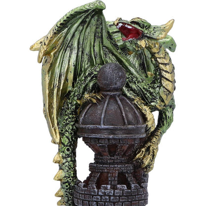 Guardian of the Tower Green Dragon Figurine 17.7cm