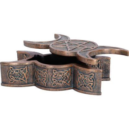 Triple Moon Trinket Box 18.5cm