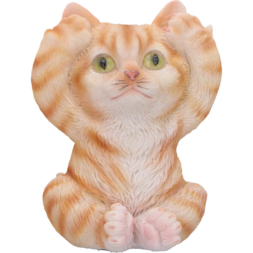Three Wise Ginger Cats 8.5cm