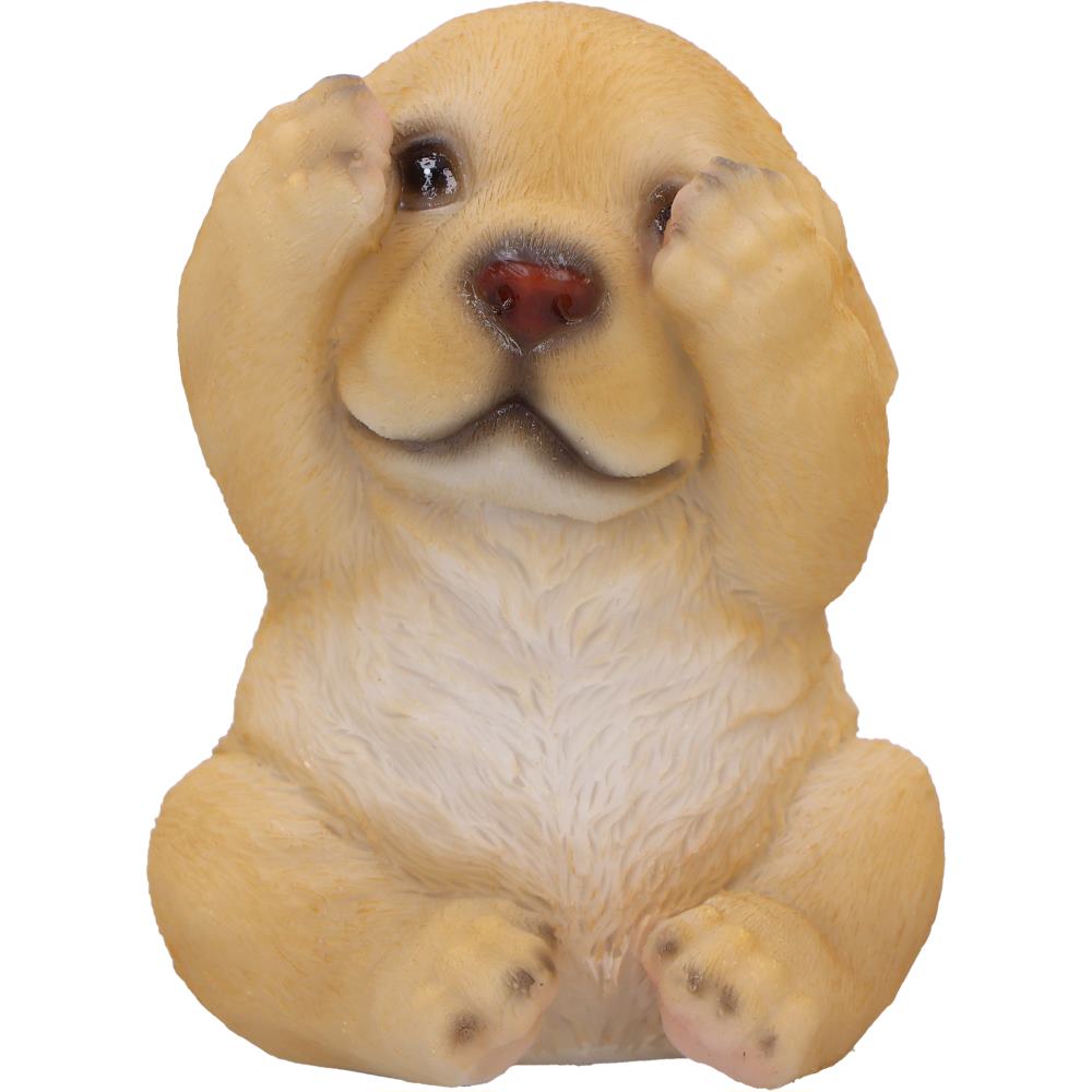 Three Wise Golden Labradors 7.5cm