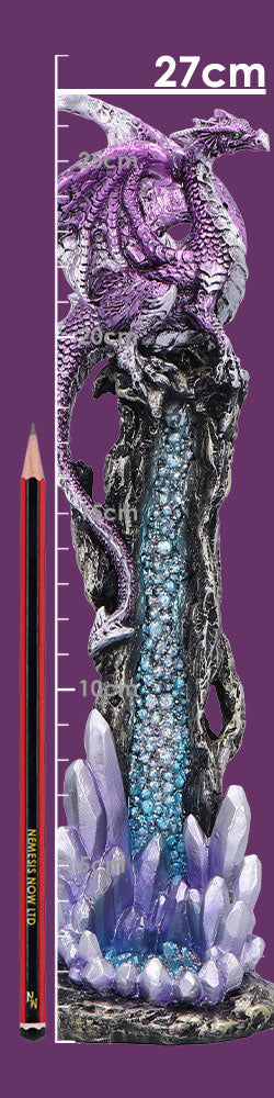Mythic Crystal Incense Holder 27cm