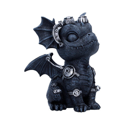 Nemesis Now Coglet figurine in black, 17.7cm tall, detailed fantasy creature sculpture with intricate features.