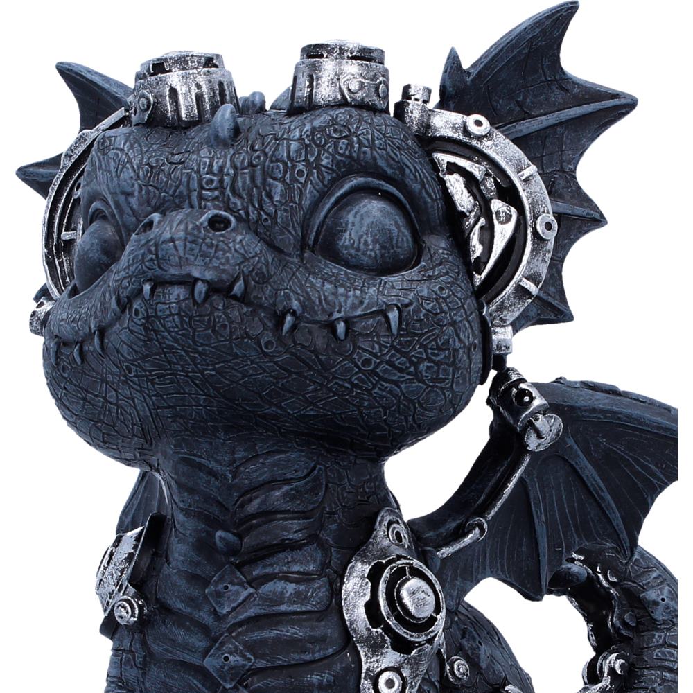Black Coglet figurine by Nemesis Now, 17.7cm tall, detailed fantasy creature with intricate design and textured surface.