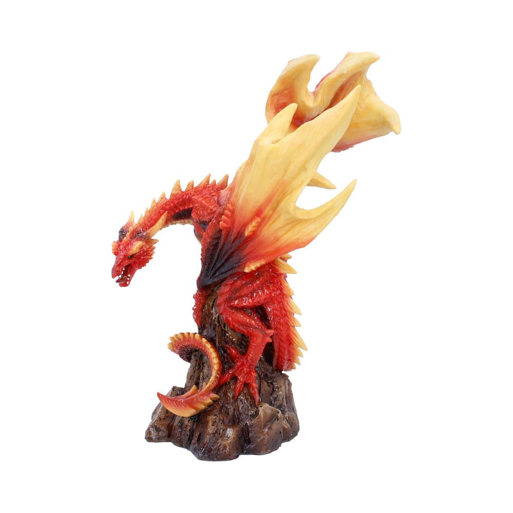 Nemesis Now Vermilion Inferno 22.5cm figurine featuring vibrant fiery colors and detailed design.