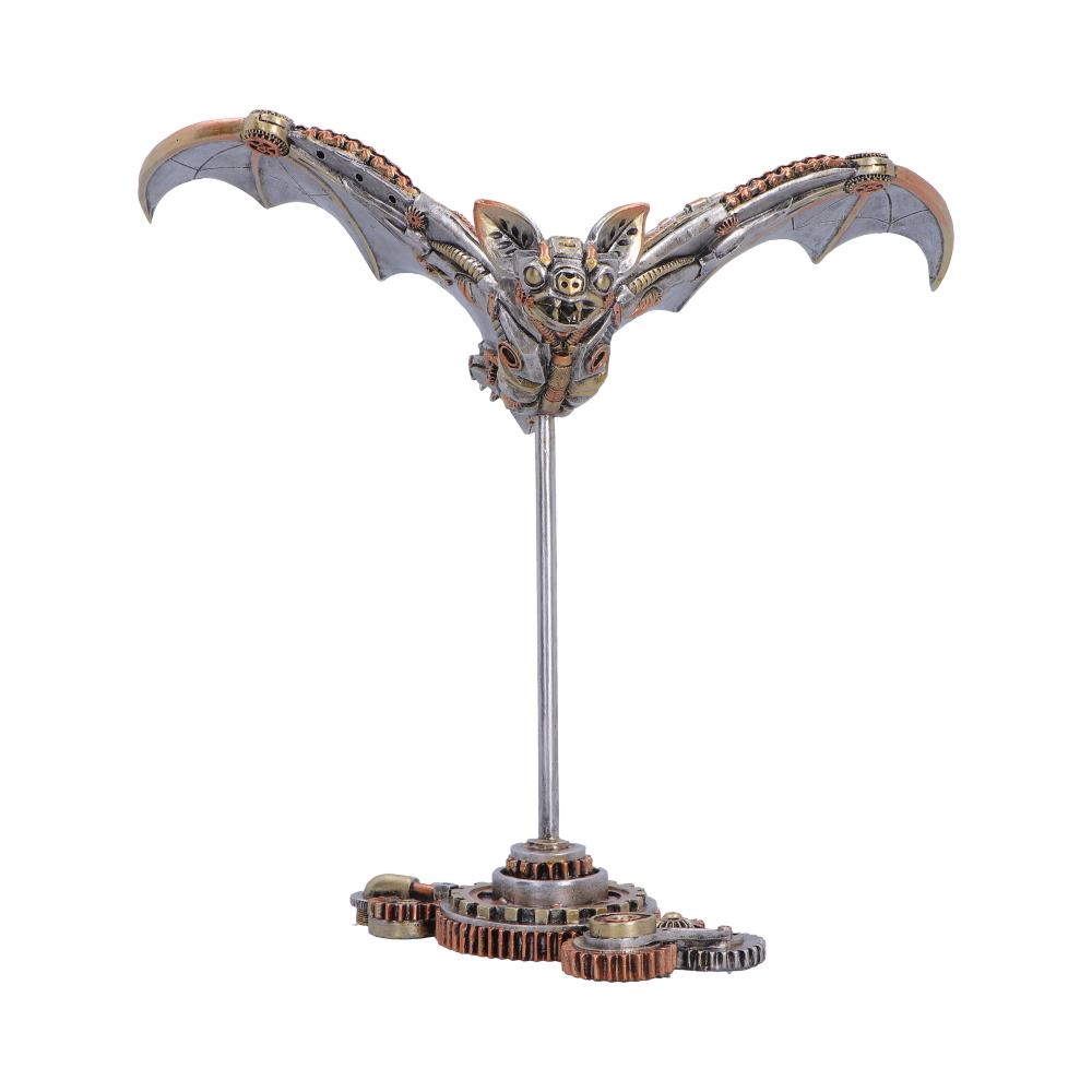 Nemesis Now Nocturne Machina figurine, detailed sculpture with intricate metallic and fantasy design, 32.2cm tall.