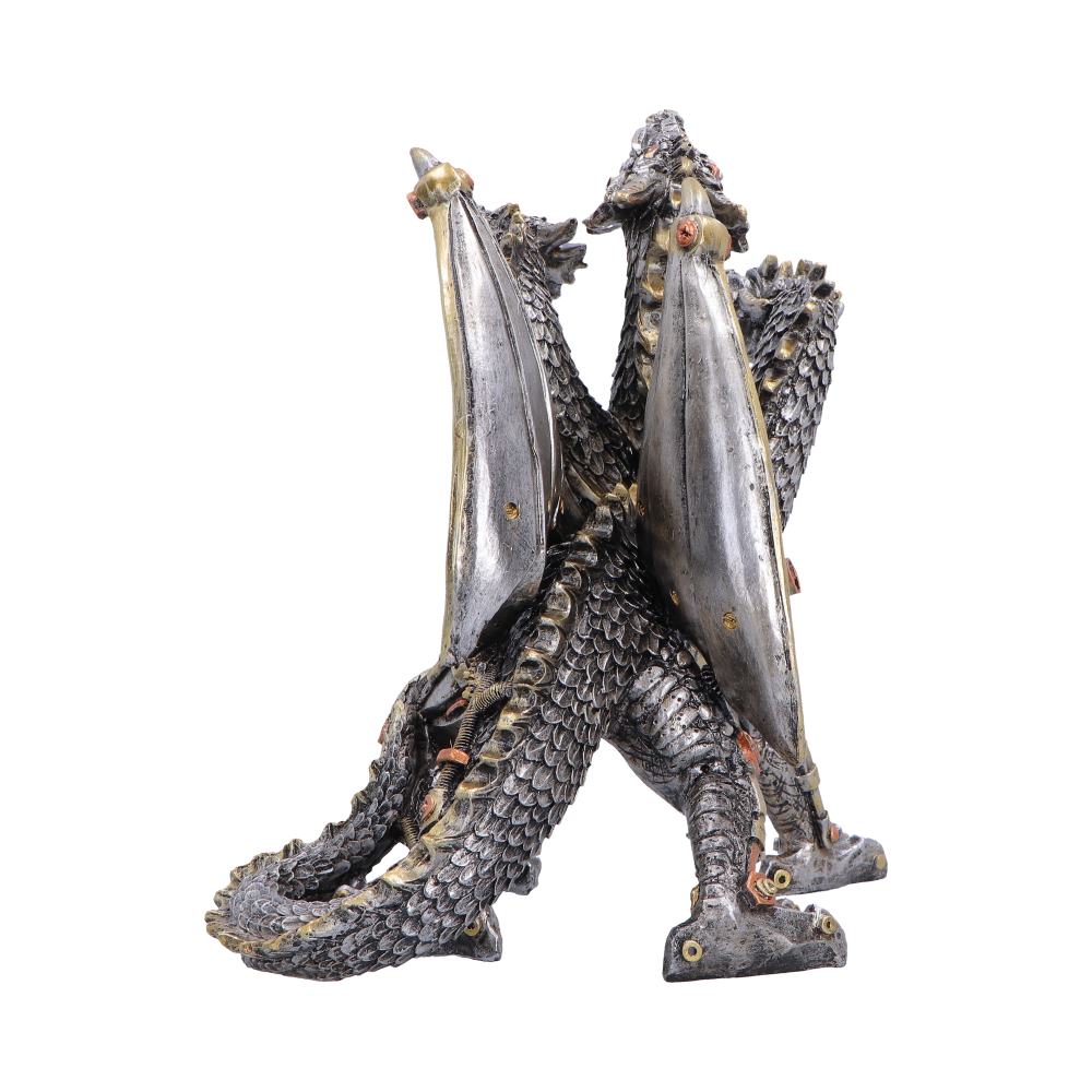Nemesis Now Cogwork Trinity figurine, 23cm, detailed steampunk-inspired mechanical character with intricate metal design.