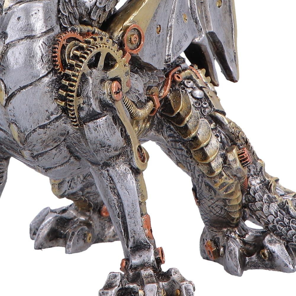 Nemesis Now Cogwork Trinity figurine, 23cm tall, featuring intricate steampunk-inspired mechanical design and detailed craftsmanship.