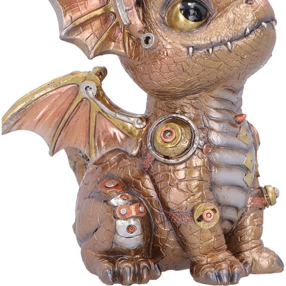 Nemesis Now Coglet figurine in gold, 17.5cm tall, detailed fantasy creature sculpture with intricate features.
