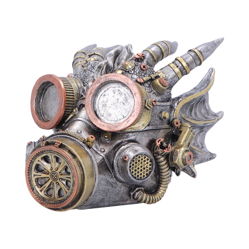 Nemesis Now Masked Sentinel figurine, 14cm tall, detailed fantasy sculpture with a masked warrior design.