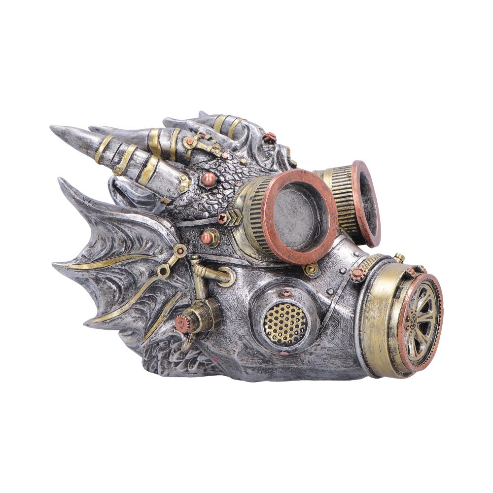 Nemesis Now Masked Sentinel 14cm figurine with a detailed armored figure and mysterious mask, standing with a commanding presence.